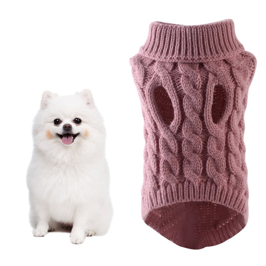 Lightweight Cozy Warm Sweater Jacket For Puppy
