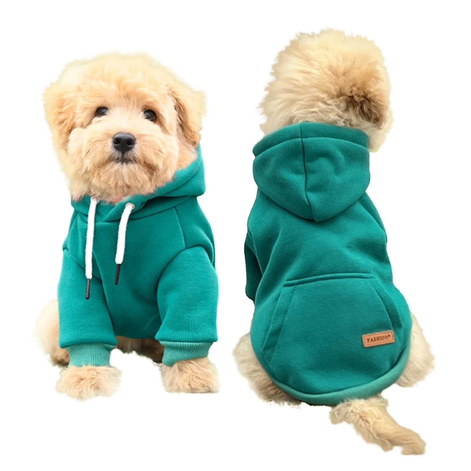 Soft Fleece-Lined Warm Winter Hoodie For Pet