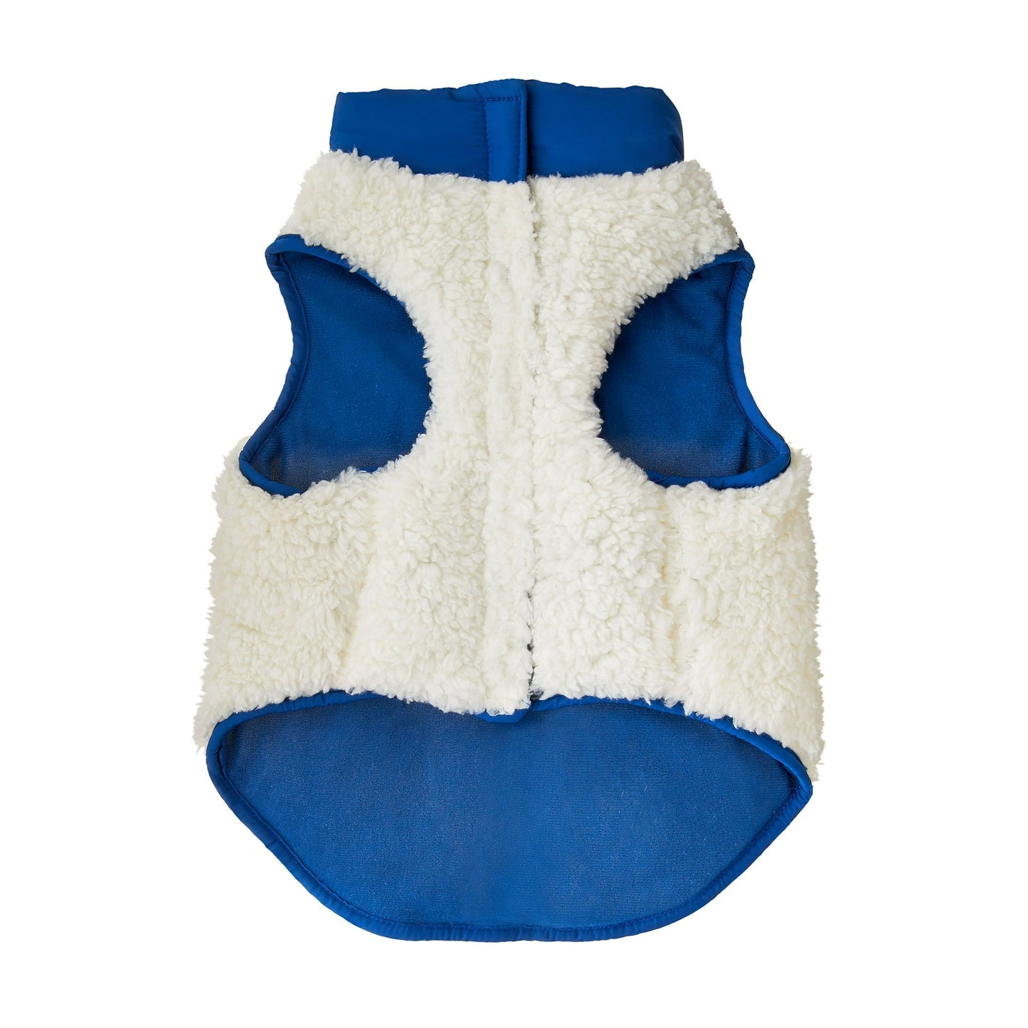 Warm Sherpa-Lined Plaid Quilted Coat For Pet