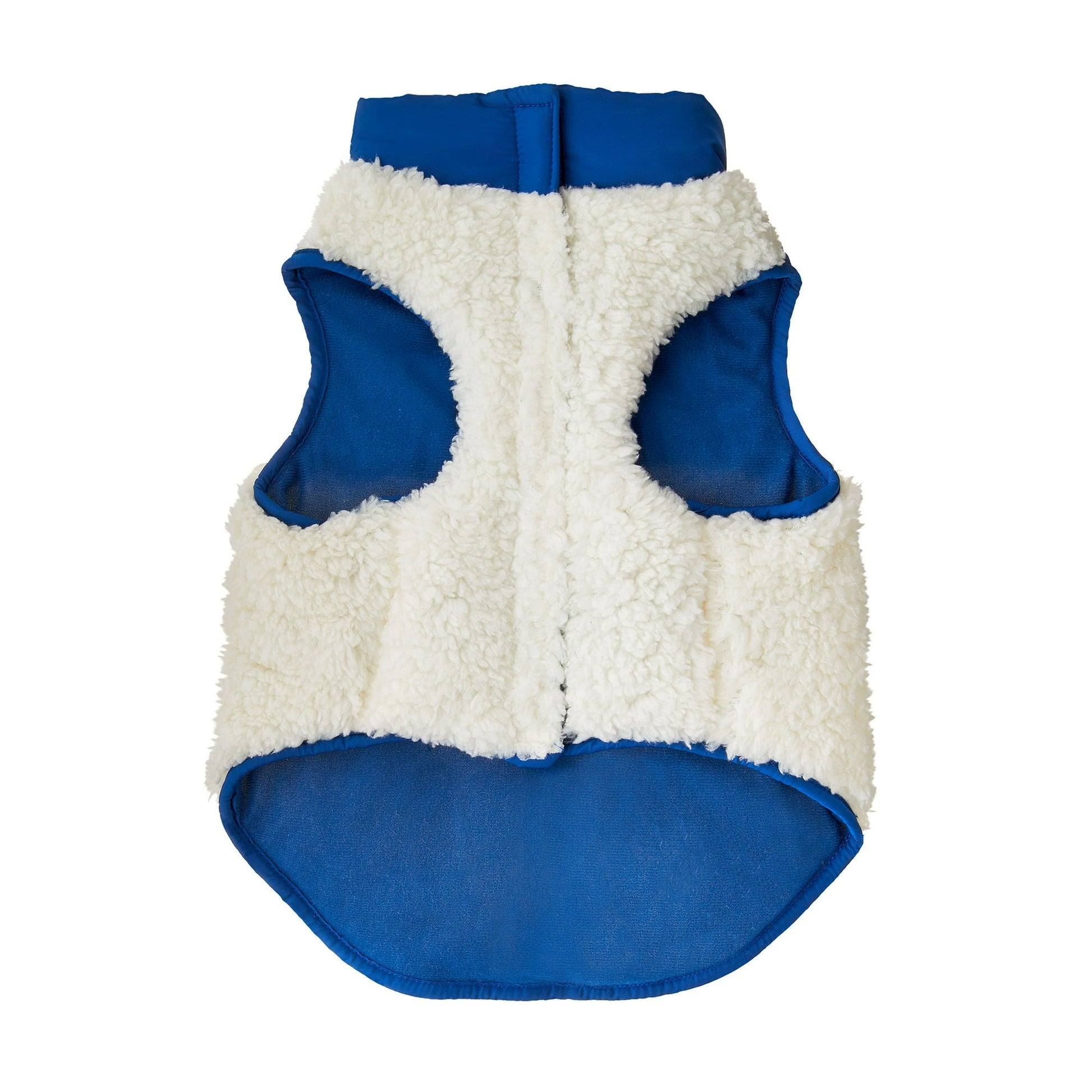 Warm Sherpa-Lined Plaid Quilted Coat For Pet